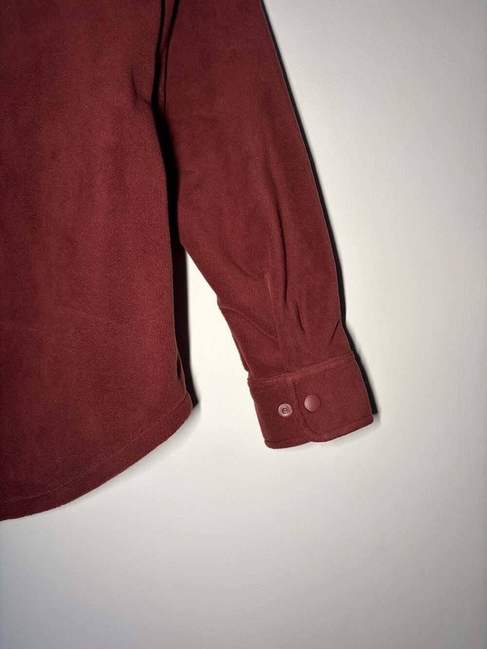 Tna Polar Fleece Button-Up Shirt Jacket - Picture 6 of 7